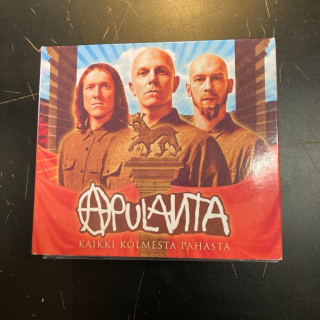 Apulanta - Kaikki kolmesta pahasta CD (VG+/VG+) -alt rock-